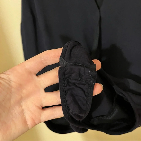 Guess Navy Blue Silk  Bodysuit - Picture 8 of 10